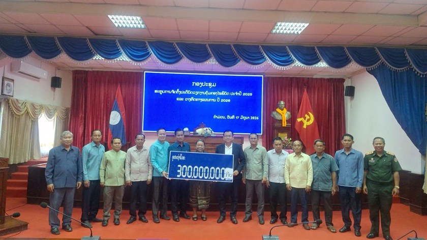 ປີຜ່ານມາ ຄຳມ່ວນໄດ້ຮັບຄວາມເສຍຫາຍຈາກໄພພິບັດ ລວມມູນຄ່າ 350 ຕື້ກວ່າກີບ