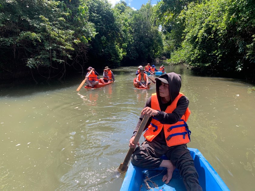 ການນຳເມືອງປະທຸມພອນ ສຳຫຼວດຫ້ວຍໂຕະໂໝະ ຊຸກຍູ້ໃຫ້ເປັນແຫຼ່ງທ່ອງທ່ຽວ