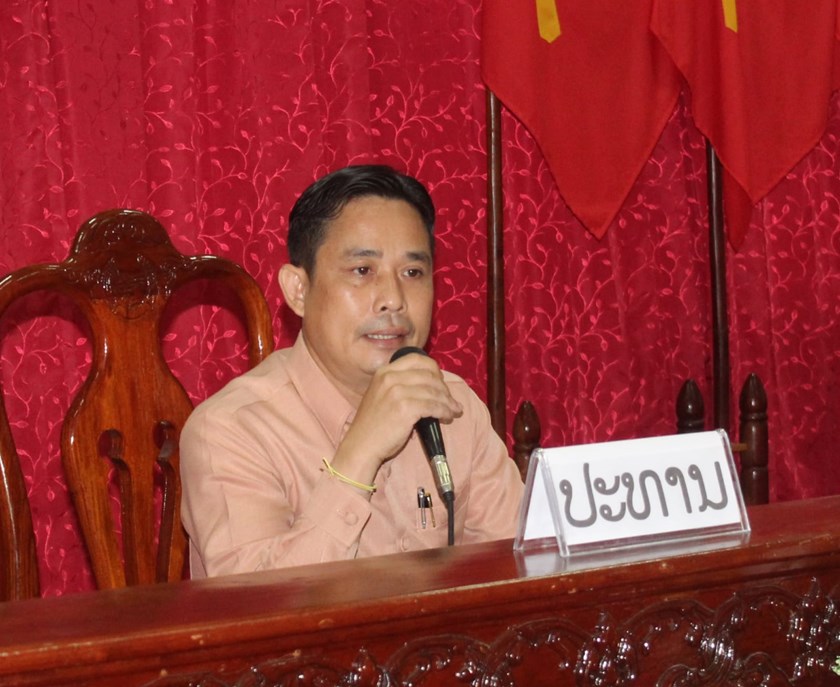 ເມືອງໂຂງ ສະຫຼຸບການກໍ່ສ້າງໜ່ວຍພັກປອດໃສ, ເຂັ້ມແຂງ, ໜັກແໜ້ນ ປະຈຳປີ 2025