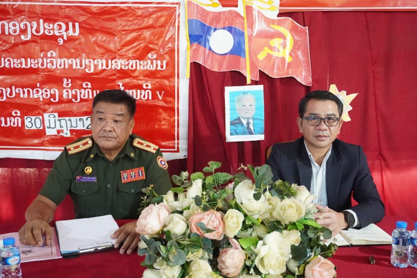 ກອງປະຊຸມຄົບຄະນະບໍລິຫານງານສະຫະພັນນັກຮົບເກົ່າເມືອງປາກຊ່ອງ ຄັ້ງທີ II ສະໄໝທີ V