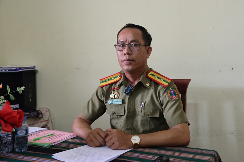 ປກສ ເມືອງໄຊເສດຖາ ສຸມໃສ່ແກ້ໄຂປະກົດການຫຍໍ້ທໍ້ໃນສັງຄົມ