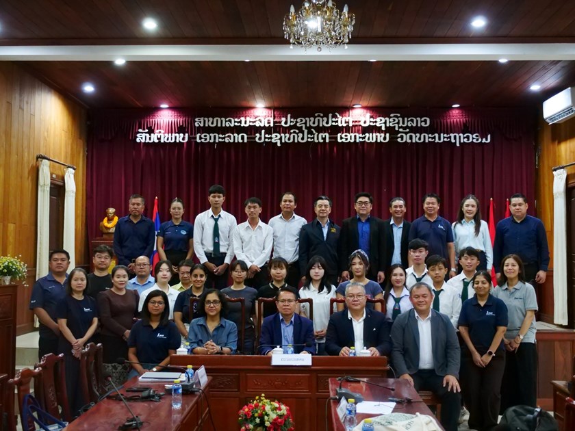 ນັກສຶກສາ 3 ປະເທດ ທັດ​ສະ​ນະ​ສຶກ​ສາ ການປະຕິບັດວຽກຂອງອົງການ IFAD