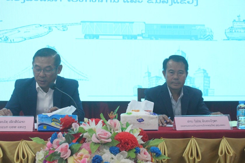 ພະແນກໂຍທາທິການ-ຂົນສົ່ງແຂວງສະຫວັນນະເຂດສະຫຼຸບວຽກງານ 6 ເດືອນ