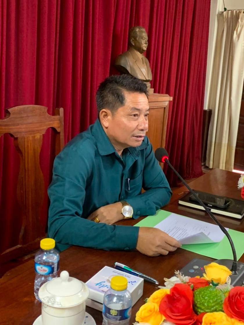 ປະທຸມພອນ ຍົກລະດັບການນຳ​ໃຊ້ເຕັກໂນໂລຊີດີ​ຈີຕອນ ເຂົ້າ​ໃນ​ການ​ບໍ​ລິ​ຫານ