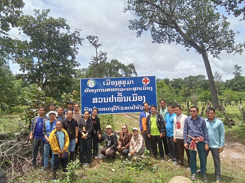 ເມືອງສຸຂຸມາເປີດສວນຢາພື້ນເມືອງຫວັງເປັນແຫຼ່ງອະນຸລັກ ແລະ ຮຽນຮູ້