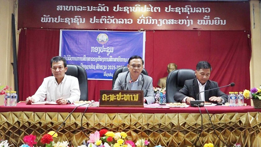 ເມືອງຊານໄຊ ວາງມາດຕະການຫວັງ​ຍົກລະດັບຄຸນ​ນະ​ພາບການສຶກສາ