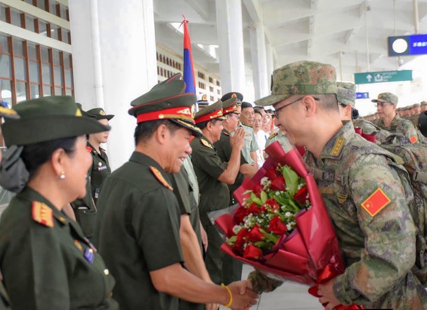 ຊ່ຽວຊານແພດ ຂະບວນລົດໄຟສັນຕິພາບ 2026 ກອງທັບປົດປ່ອຍປະຊາຊົນຈີນ  ເດີນທາງເຖິງ ນວ