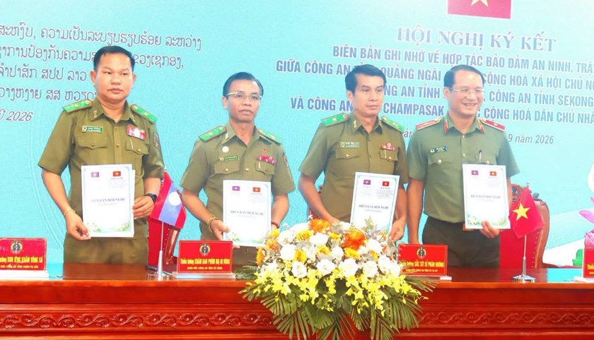 ເຊັນບົດບັນທຶກຊ່ວຍຈຳ ຮ່ວມມືຮັກສາຄວາມສະຫງົບປະຈຳປີ 2026 ຄັ້ງ ທີ່ l