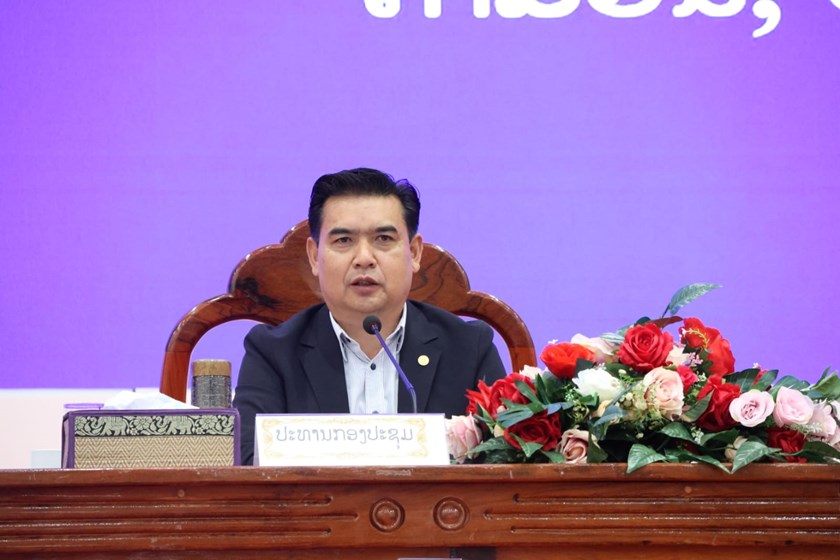 ເລຂາພັກແຂວງຄໍາມ່ວນ ໂອ້ລົມ ຄະນະກຳມະການປົກຄອງ 44 ຕາແສງທົ່ວແຂວງ