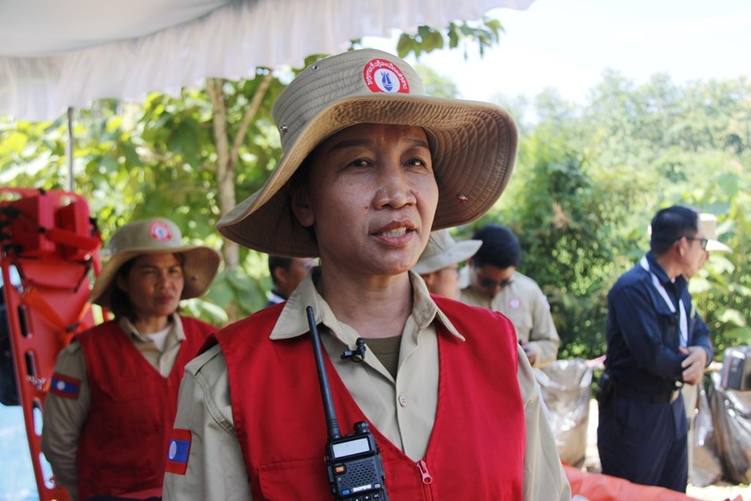 ຜູ້ອຸທິດຕົນຮັບໃຊ້ສັງຄົມ ໃນວຽກງານເກັບກູ້ລະເບີດບໍ່ທັນແຕກ