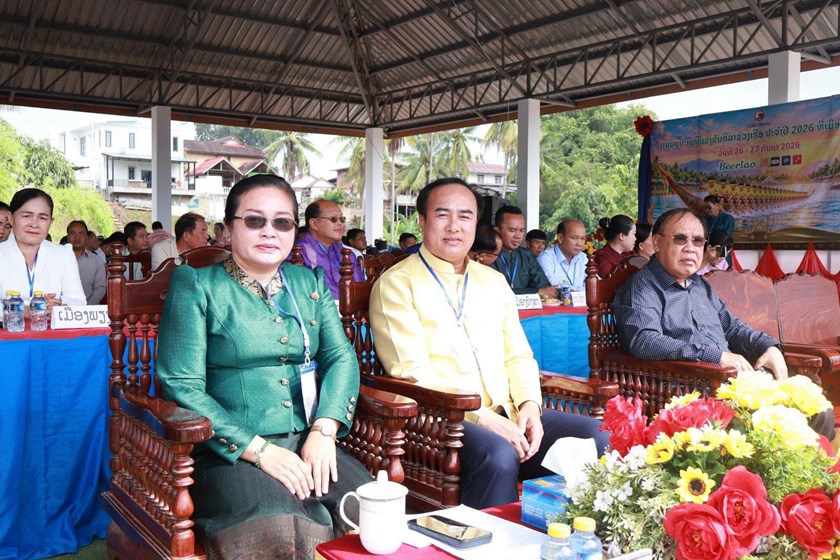 ຈັດງານບຸນປະເພນີແຂ່ງຂັນຊ່ວງເຮືອ ປະຈໍາປີ 2026