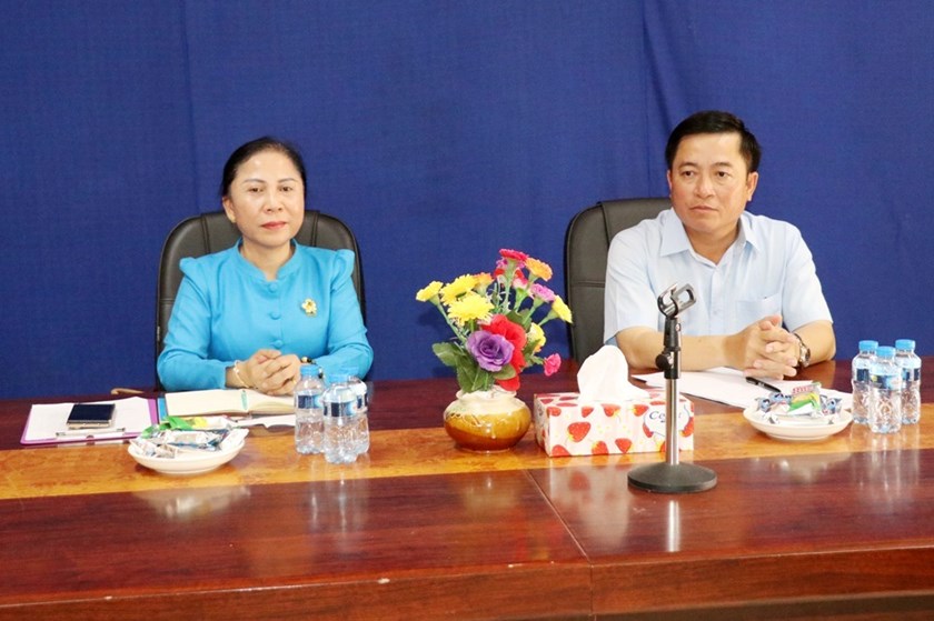 ແມ່ຍິງແຂວງ ແລະ ແມ່ຍິງສະມາຄົມຄົນຫວຽດນາມຢູ່ແຂວງເຊກອງ ພົບປະແລກປ່ຽນບົດຮຽນ