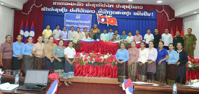ຍົກລະດັບຄວາມຮູ້ວຽກງານໂຄສະນາຜ່ານສື່ ໃຫ້ຕາໜ່າງຂ່າວເມືອງໄຊເສດຖາ