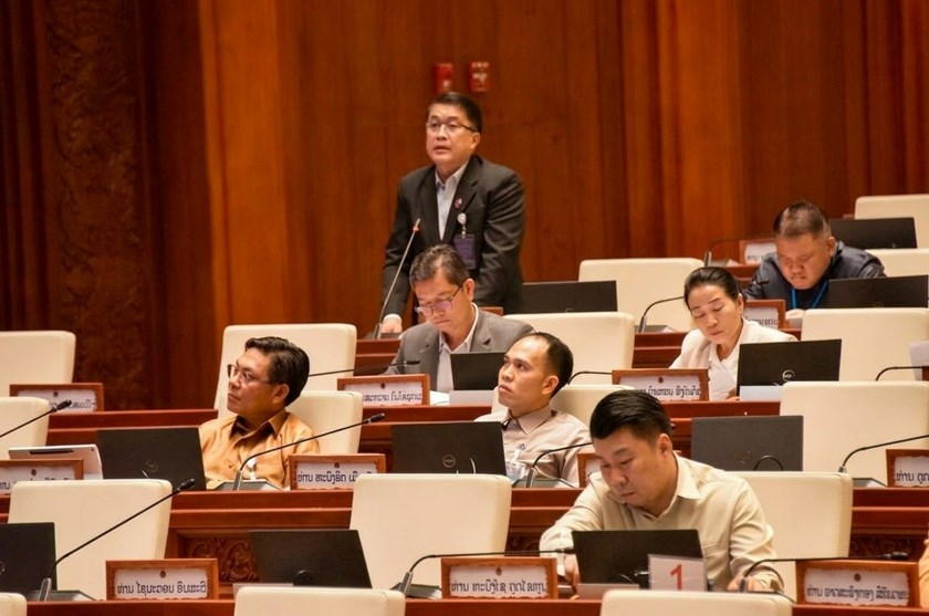 ສສຊສຸມໃສ່ປະກອບຄຳເຫັນຕໍ່ຮ່າງກົດໝາຍວ່າດ້ວຍກຳລັງປ້ອງກັນຄວາມສະຫງົບປະຊາຊົນ