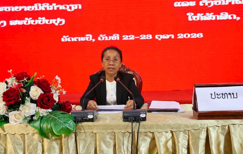 ອັດຕະປື ສະຫຼຸບຜົນງານ 5 ປີ ວຽກງານຈັດຕັ້ງ-ການ​ປົກ​ຄອງ