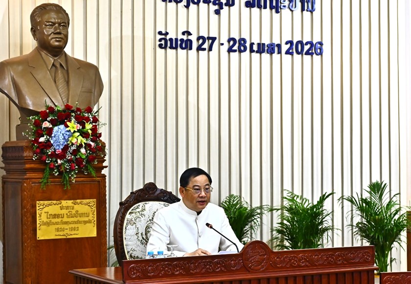 ເປີດກອງປະຊຸມສະໄໝສາມັນຂອງລັດຖະບານ ປະຈໍາເດືອນເມສາ 2026