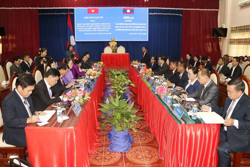 ສະພາປະຊາຊົນແຂວງເຊກອງ ແລະ ຢາລາຍ ພົບປະແລກປ່ຽນບົດຮຽນ