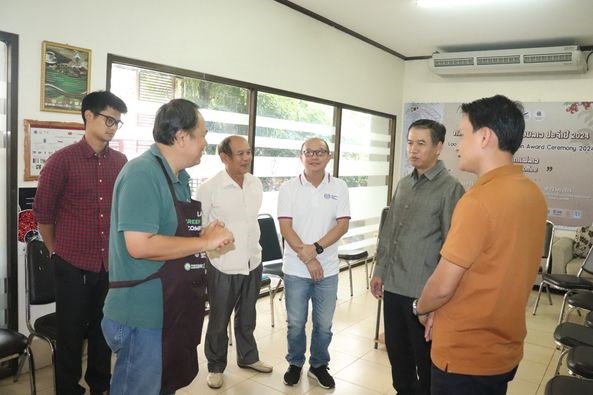 ລັດຖະມົນຕີກະຊວງ ອຄ ຕິດຕາມການປະກວດກາເຟໝາກຊ້ອມລາວ ປະຈຳປີ 2024