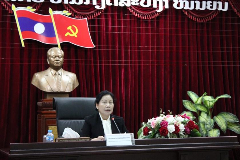 ກອງປະຊຸມຄົບຄະນະບໍລິຫານງານພັກກະຊວງຍຸຕິທຳຄັ້ງທີ XI ສະໄໝທີ V