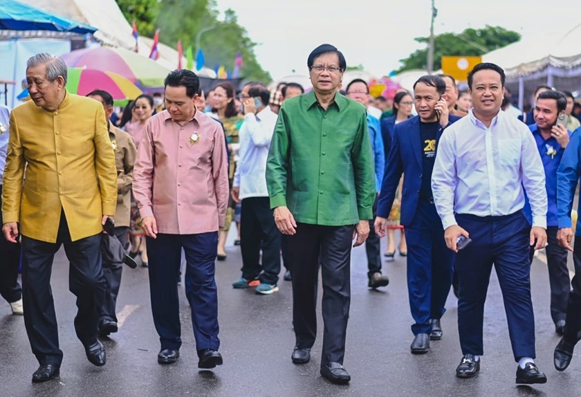 ງານບຸນຊວງເຮືອປະເພນີອອກພັນສາປະວໍຣະນາປະຈໍາປີ ພສ 2566 ຄສ 2023 ທີ່ແຂວງບໍລິຄໍາໄຊ