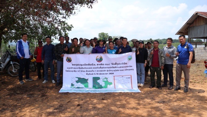 ເມືອງນອງ ຈັດຕັ້ງປະຕິບັດ ລົງວັນແທກຕອນດິນເພື່ອອອກສິດນຳໃຊ້ດິນທຳການຜະລິດໃຫ້ປະຊາຊົນ.
