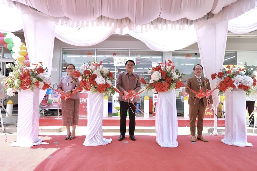 ເປີດຮ້ານເຊເວັນອີເລຟເວັນ ສາຂາທຳອິດຂອງແຂວງຈຳປາກສັກ