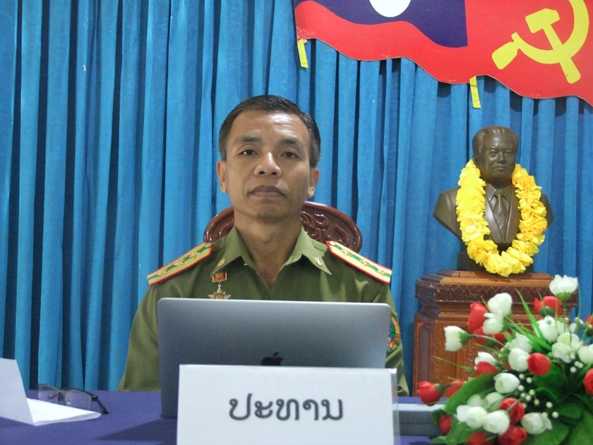 ກອງບັນຊາການ ປກສ ເຊກອງປະກາດເລື່ອນຊັ້ນໃຫ້ນາຍຕໍາຫຼວດ