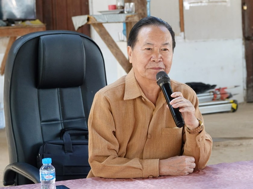 ຮອງປະທານສະພາແຫ່ງຊາດຢ້ຽມຢາມແລະ ເຮັດວຽກຢູ່ແຂວງຊຽງຂວາງ