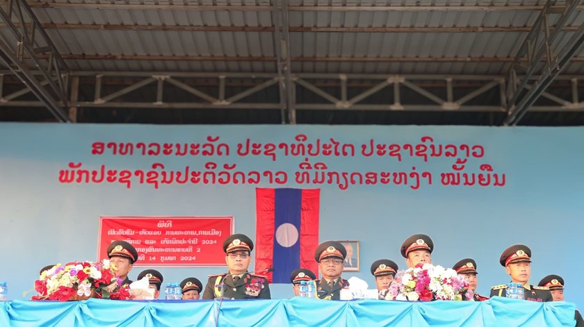 ກອງພົນທີ 2 ເປີດອົບຮົມ-ຫັດແອບປະຈໍາປີ 2024