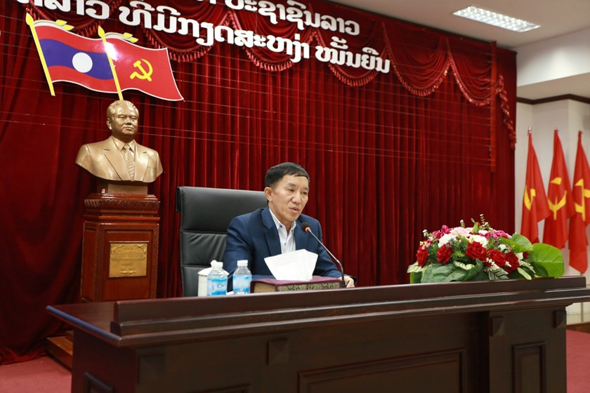 ກອງປະຊຸມປຶກສາຫາລືວຽກງານໂຄສະນາເຜີຍແຜ່ກົດໝາຍ