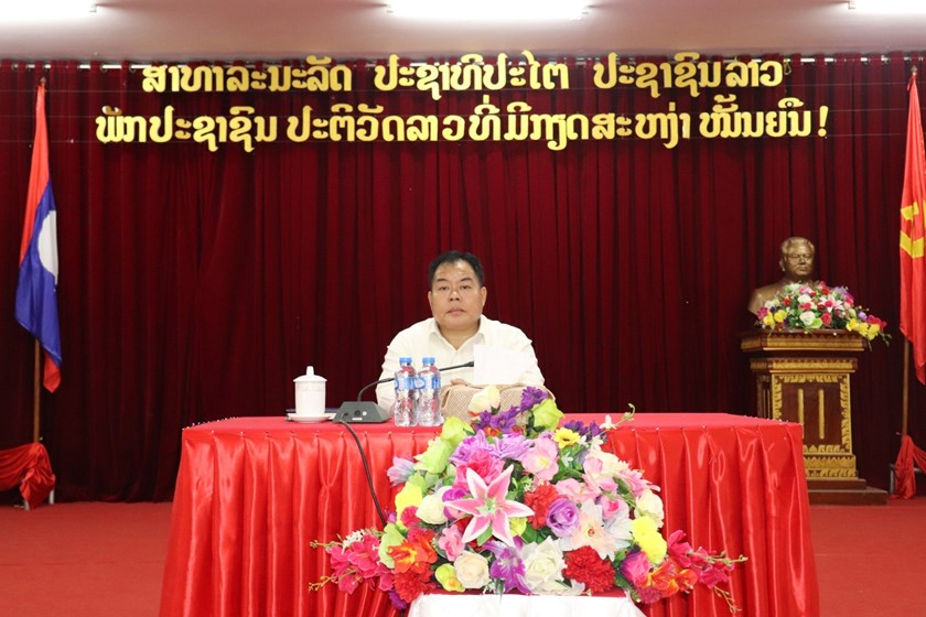 ໄຊຍະບູລີ ປະເມີນການຈັດຕັ້ັ້ງປະຕິບັດກົດໝາຍຂົງເຂດ ປກຊ-ປກສ