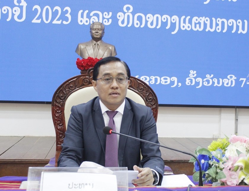 ເຊກອງ ສະຫຼູບວຽກງານແຜນການ-ການລົງທຶນ 