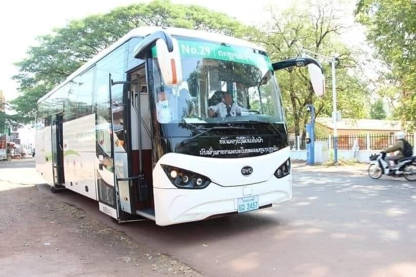ລັດວິສາຫະກິດລົດເມ ນວ ແລະ ກ໋ອກໆສີສົ້ມ ຈະເປີດໃຫ້ໂດຍສານບໍ່ເສຍຄ່າໄລຍະບຸນພະທາດຫຼວງ