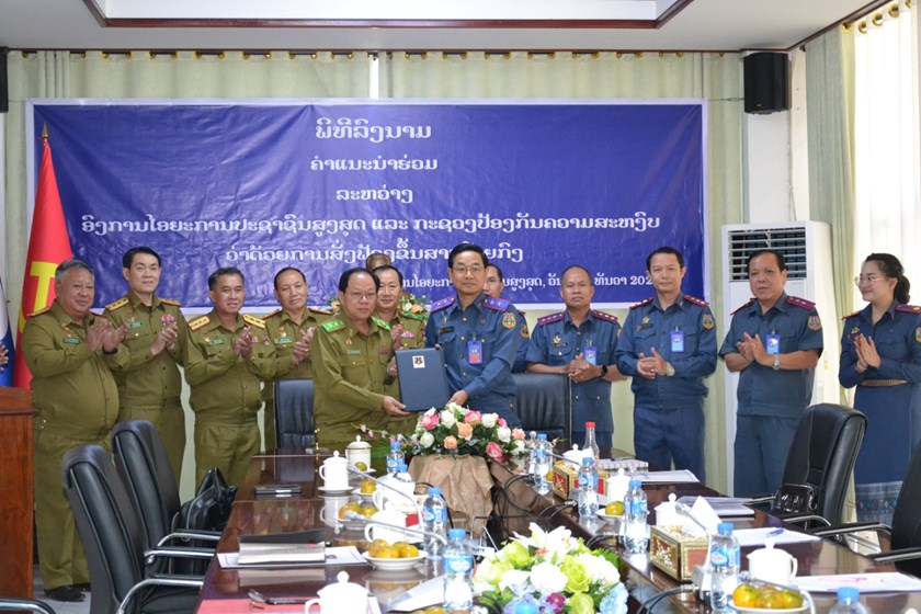 ອອປສແລະ ປກສ ລົງນາມຄຳແນະນຳຮ່ວມວ່າດ້ວຍການສັ່ງຟ້ອງຂຶ້ນສານ