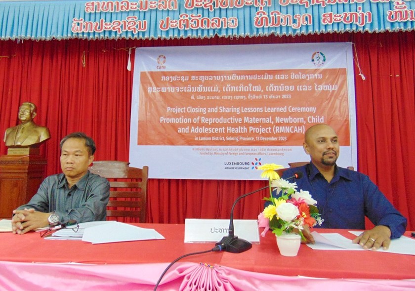 ເຊກອງ ປະເມີນຜົນໂຄງການສຸຂະພາບຈະເລີນພັນ, ເດັກເກີດໃໝ່, ເດັກນ້ອຍແລະ ໄວໜຸ່ມ