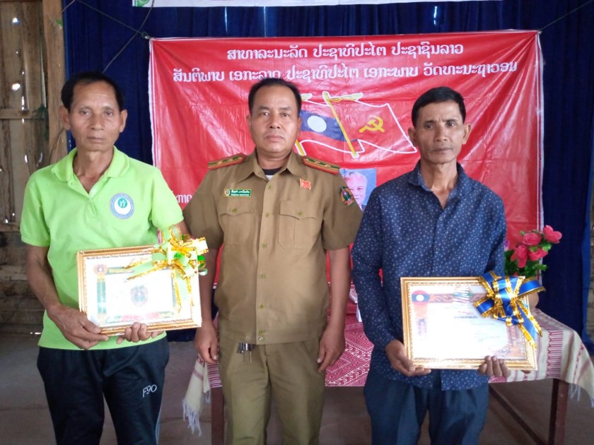 ເມືອງແບງ ປະກາດຄອບຄົວ-ບ້ານປ້ອງກັນຄວາມສະຫງົບດີ,ຄອບຄົວ-ບ້ານປອດຢາເສບຕິດ