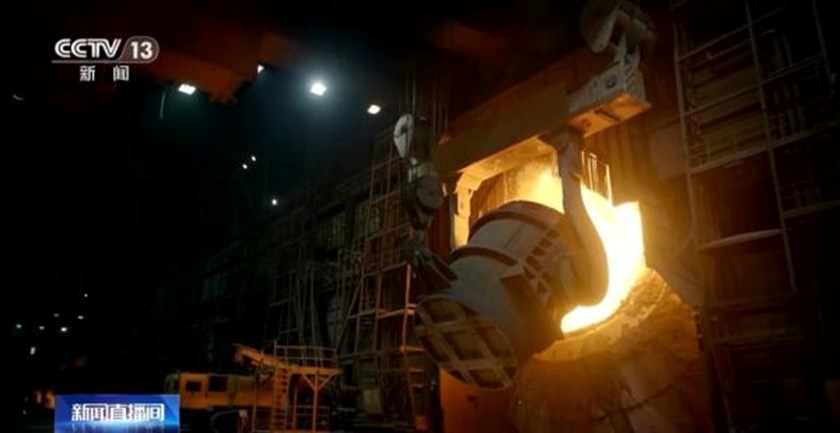 ອຸດສາຫະກຳເຫຼັກກ້າຂອງຈີນ ກວມອັດຕາສ່ວນແບ່ງໃນຕະຫຼາດໂລກເພີ່ມຂຶ້ນຢ່າງຕໍ່ເນື່ອງ