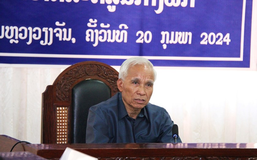 ສະພາທິດສະດີສູນກາງພັກ ສະຫຼຸບການເຄື່ອນໄຫວວຽກງານ ປະຈຳປີ 