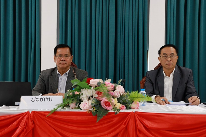 ຝຶກອົບຮົມສ້າງຄວາມເຂັ້ມແຂງການສ້າງ ແລະ ປັບປຸງກົດໝາຍນິຕິກຳໃຕ້ກົດໝາຍ
